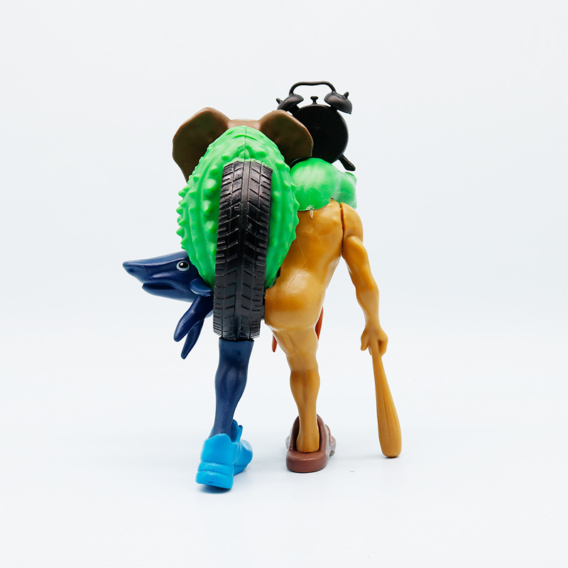 抖音美国山海经木棍人结合版海市tungtungsahur异兽搞怪抽象手办详情8