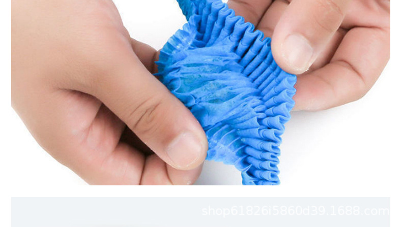 一次性无纺布民用条形帽厨房工作车间食品加工防尘帽透气头套厂家详情18