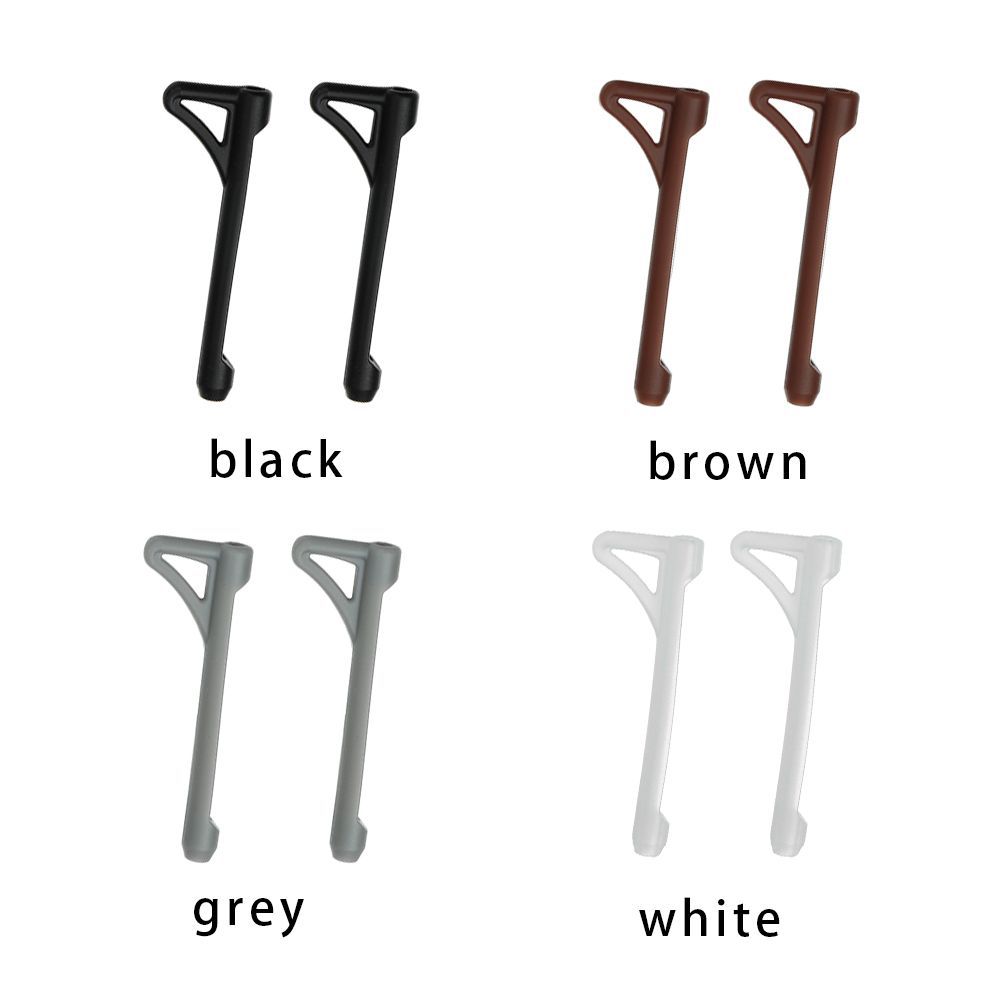 Anti-slip silicone eyeglass accessories, simple hook sports triangular ear hooks, fixed anti-drop ear tips, 5 pairs of ear hooks pic 7