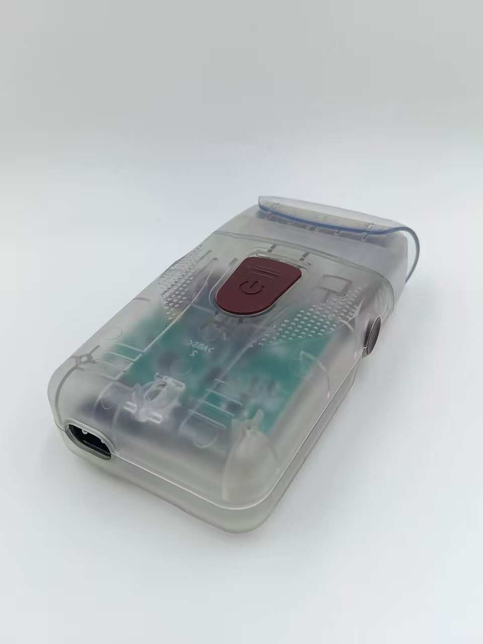 透明机身往复式电动剃须刀 4D浮动刀头 光头推白器 男士便携充电详情3