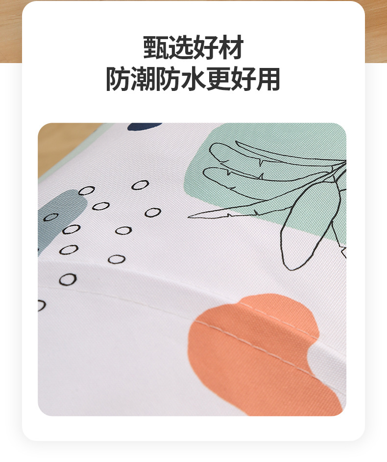 Folding dirty clothes basket 600D Oxford cloth storage bucket with built-in spring steel wire storage basket. Dirty clothes storage basket for home use pic 5