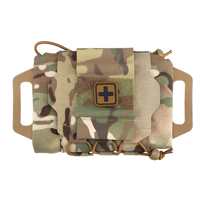 Outdoor hiking quick pull-out bag CS Tactical travel MOLLE accessory Bag Mountain climbing waist bag First aid medical kit pic 11