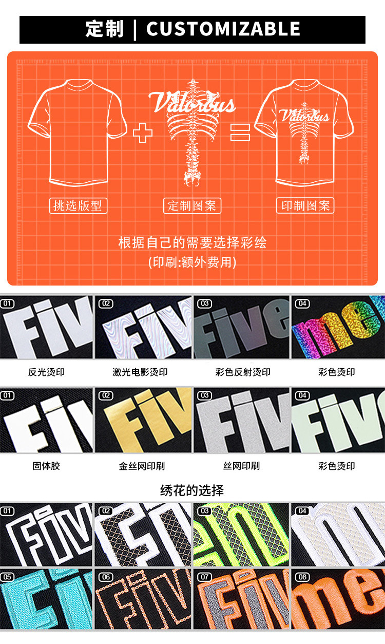 Printed mesh jersey sports casual fashion T-shirt pic 6