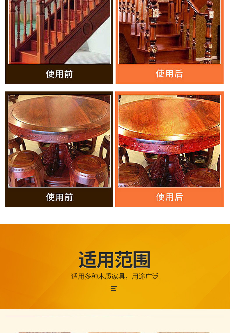 木地板保养蜡红木家具护理蜡家具养护光亮上色抛光护理蜡跨境批发详情8