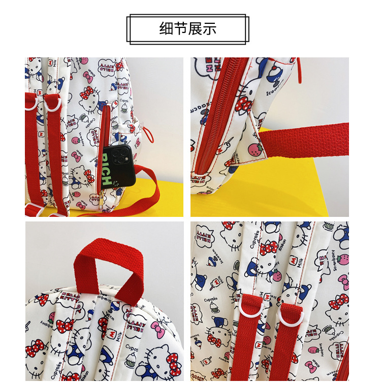New cute cartoon Sanrio Pacha Dog backpack, a lightweight schoolbag for junior and senior high school students with cartoon comics pic 33
