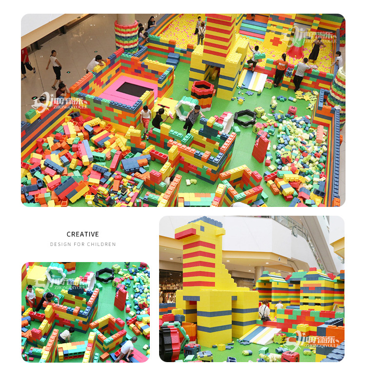 大块积木砖批发儿童玩具游乐场城堡房子围栏大型积木epp泡沫积木详情17