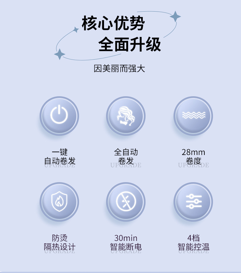 KH-A001全自动卷发棒详情2