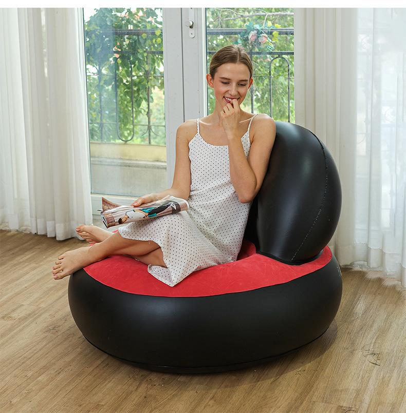 ins inflatable sofa, new plush sofa, graffiti sofa, backrest sofa, inflatable lazy sofa, inflatable sofa pic 17