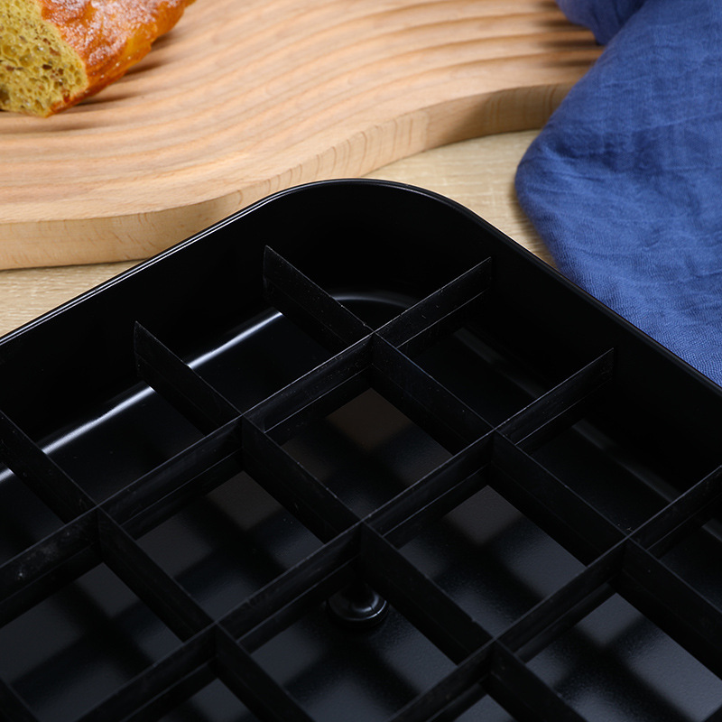 厂家直供不锈钢慕斯蛋糕盒子带切块模具包装巧克力糖果装饰礼品盒详情5