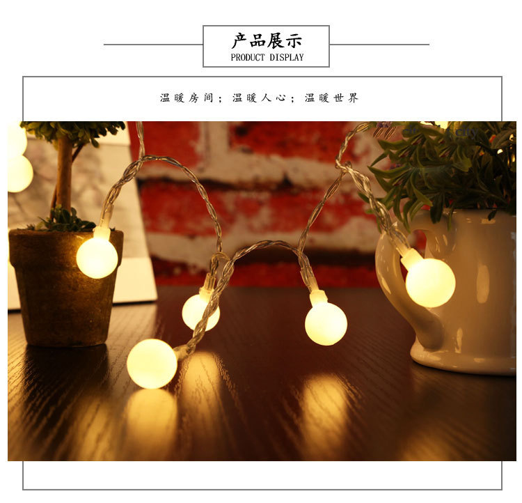 Camping atmosphere lights, string lights, LED star lights, waterproof Christmas small colorful lights, hanging lights, room and bedroom festival decorative lights pic 21