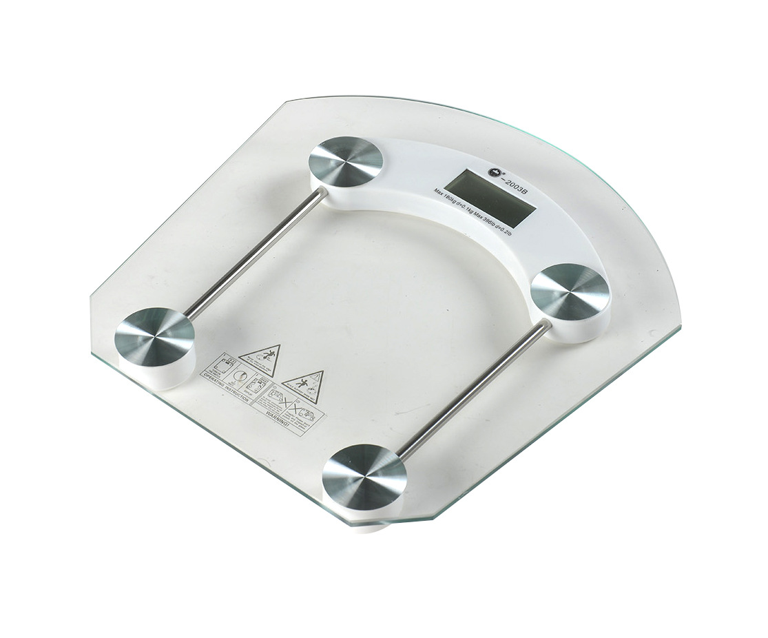 Cross-border exclusive electronic weighing scale, transparent household precise round glass scale, healthy weight loss large load-bearing weighing scale pic 7