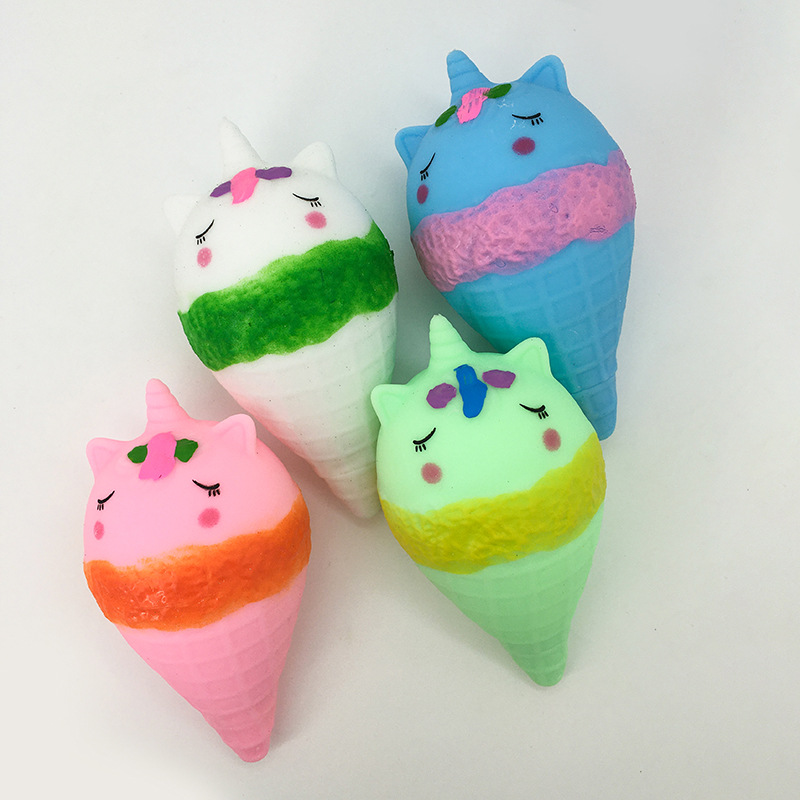 Cross-border supply ice cream flour release, Kneading Joy TPR simulation ice cream pic 5