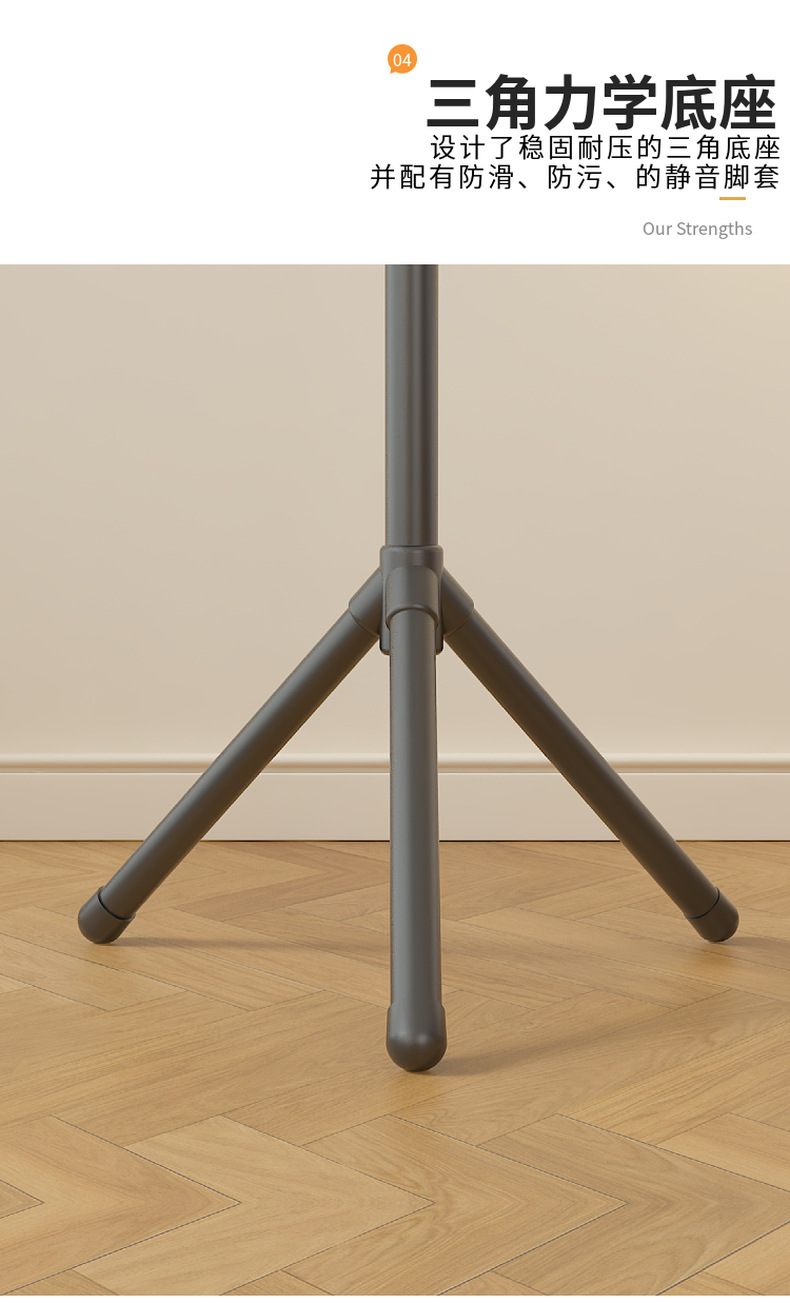 temu offers simple floor-standing tree-shaped coat racks for home use, bedroom standing clothes racks, and foyer hangers pic 8