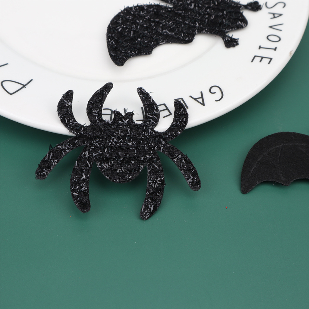 跨境万圣节蝙蝠蜘蛛节日摆件发饰服装帽子道具装饰diy饰品配件详情7