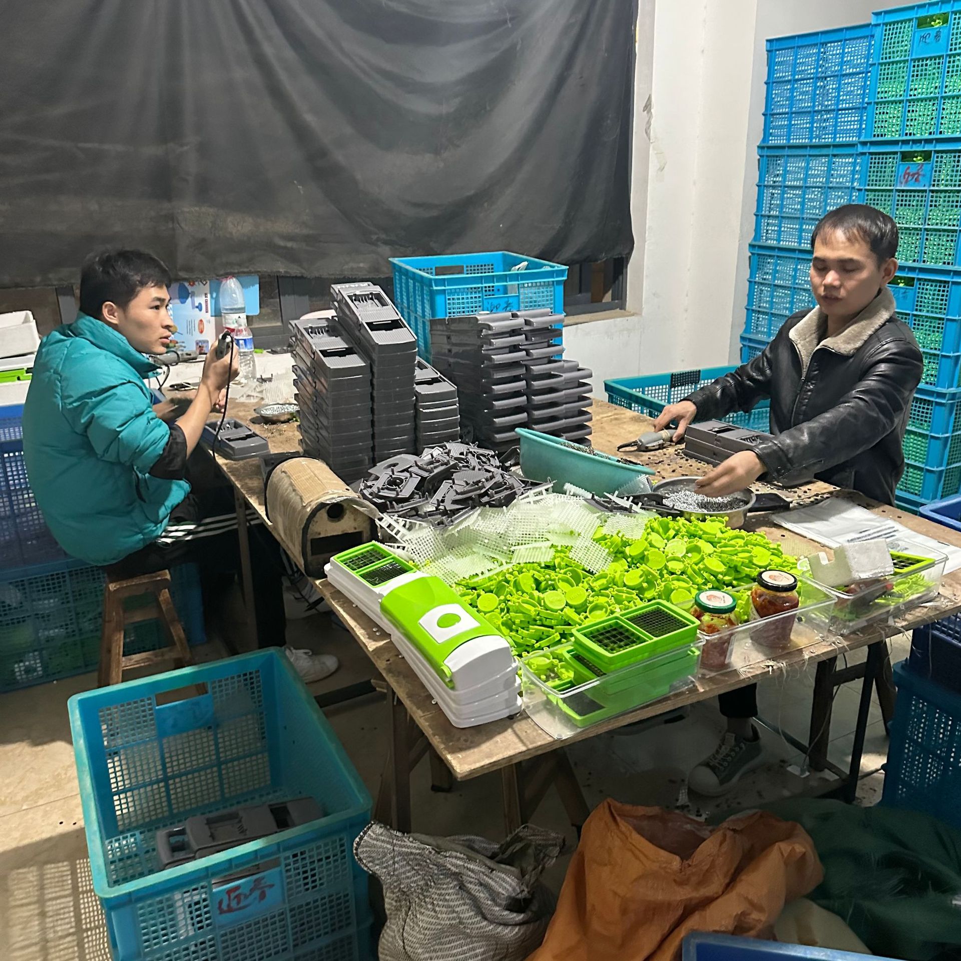 跨境新品多功能切菜器16件套擦丝切丁切丝土豆蔬菜刨丝器厨房切菜详情9