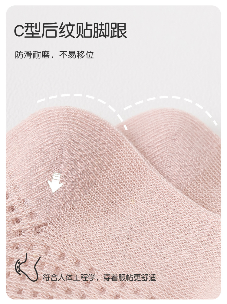 2025新款宝宝袜子夏季a类棉超薄防蚊高筒袜过膝松口无骨婴儿长筒袜0-3岁详情8