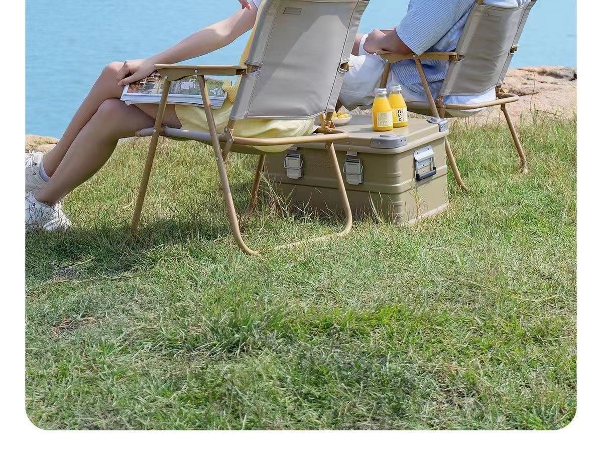 【芭芭农场】克米特椅子户外折叠椅钓鱼沙滩休闲野餐露营椅超轻便详情6