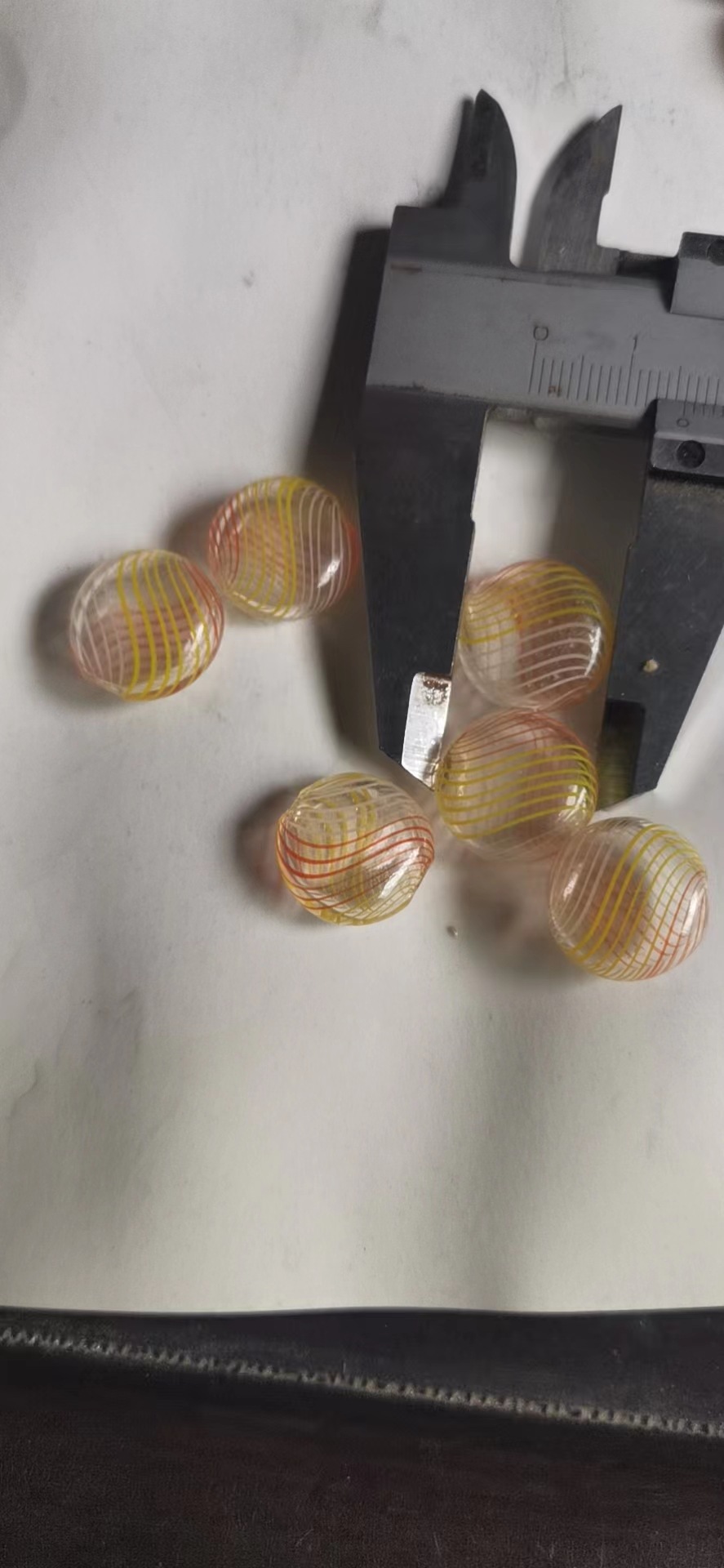古法琉璃复古彩色空心琉璃珠琉璃泡泡琉璃球DIY仙女耳环手链项链详情14