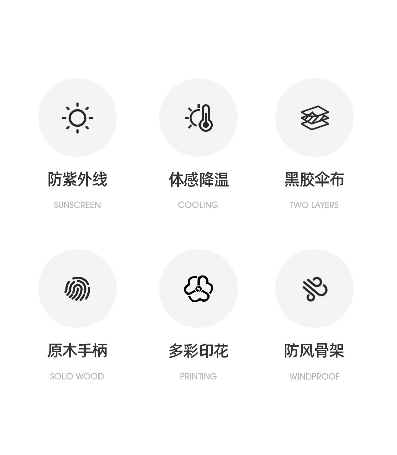 定制12骨三折全自动折叠伞男士商务雨伞简约素色伞加印logo广告伞详情12