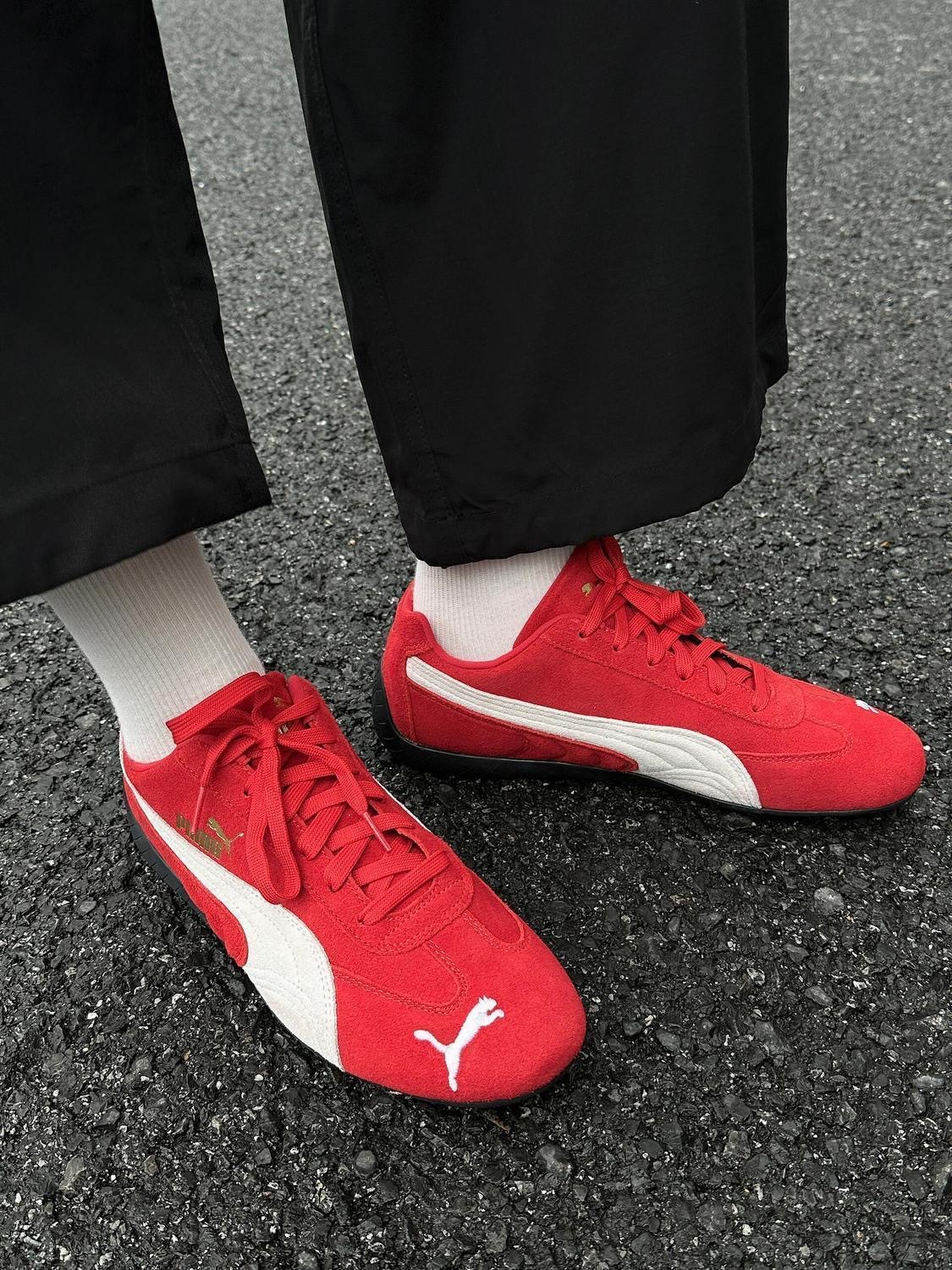 纯原openyy联名朴彩英同款PM赛车鞋低帮百搭情侣男女运动休闲鞋详情43