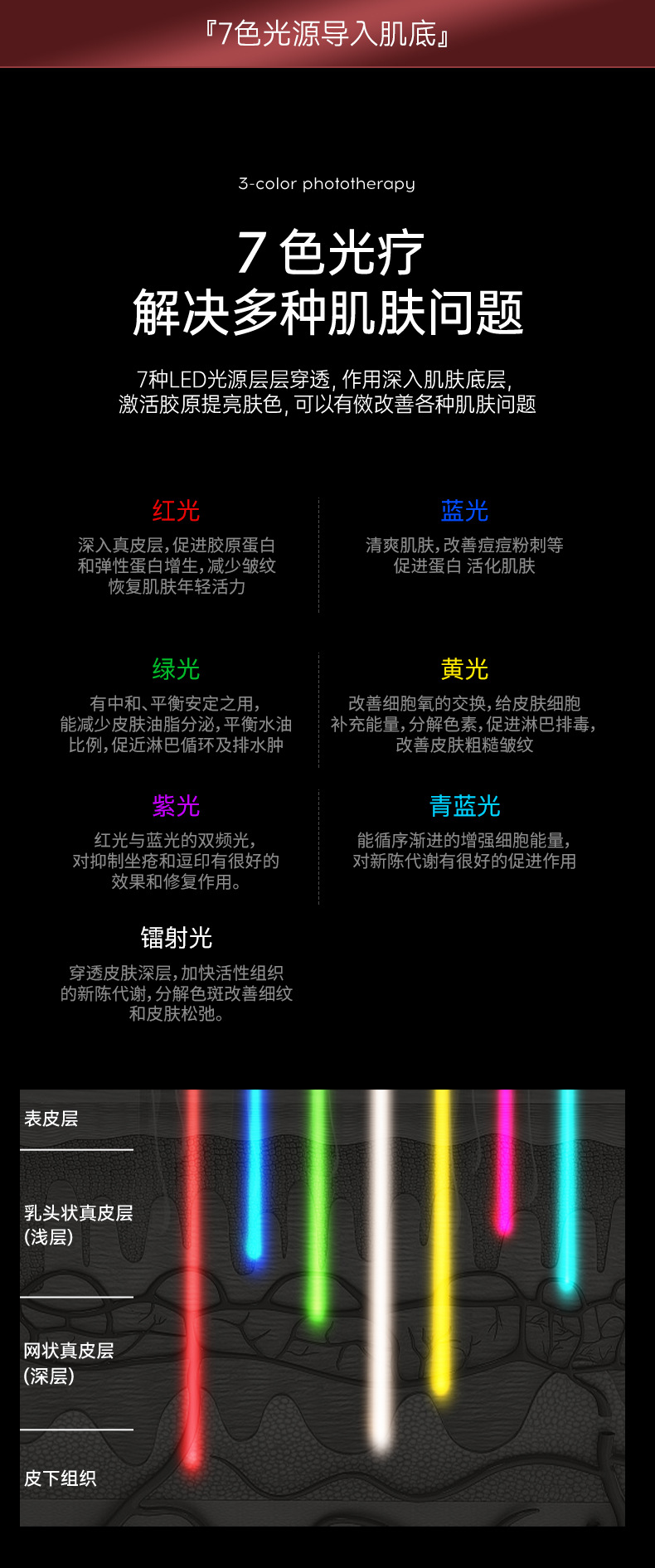 美容仪EMS微电流眼部按摩美眼仪加热眼霜精华导入仪淡化细纹面部详情7