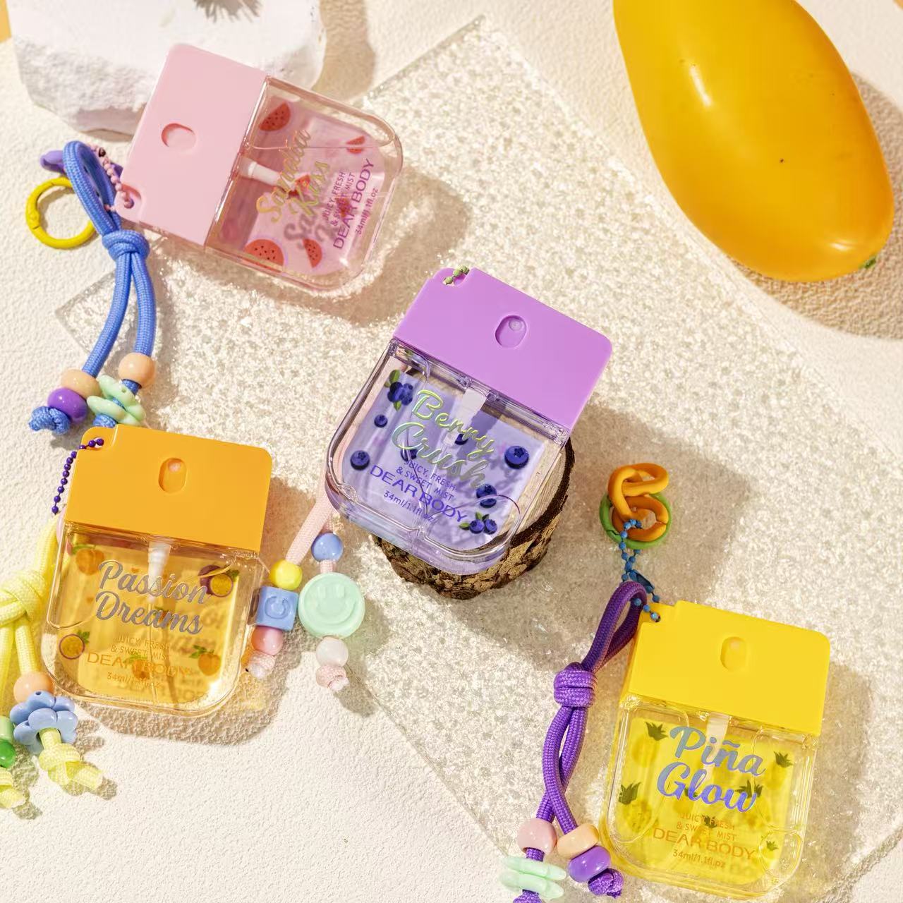 34ml外贸跨境卡喷香水口袋香水批发pocket perfume pic 2