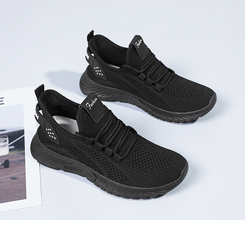 鞋子女夏季爆款跨境大码女鞋软底不累脚飞织鞋休闲运动鞋跑步鞋详情34