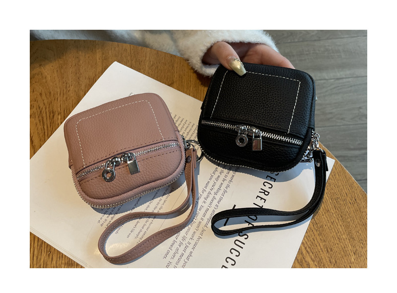 零钱包头层牛皮手拿包日常搭配真皮手腕包跨境热卖口红包2025新款详情17