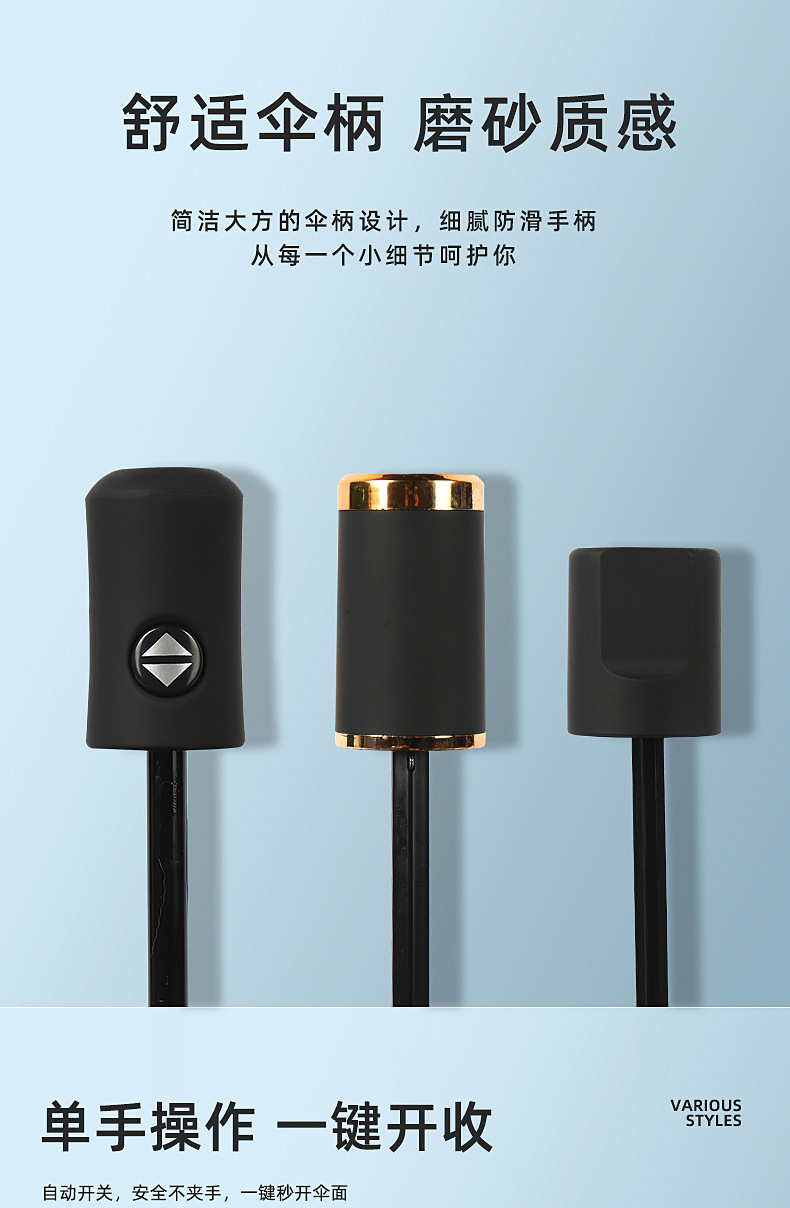 全自动雨伞男女折叠大号商务晴雨两用遮阳防晒太阳伞定制logo批发详情8