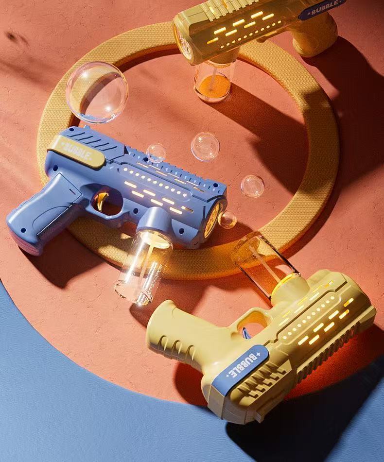 多孔网红泡泡枪玩具儿童自动多孔吹泡泡机大号泡泡补充液户外玩具详情20