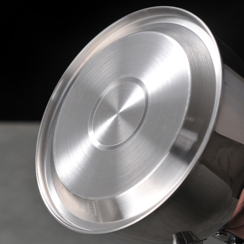 Non-magnetic stainless steel flat-bottomed kettle, 1L boiling kettle, sounding kettle, hemispherical kettle, household kettle, stainless steel boiling kettle pic 5