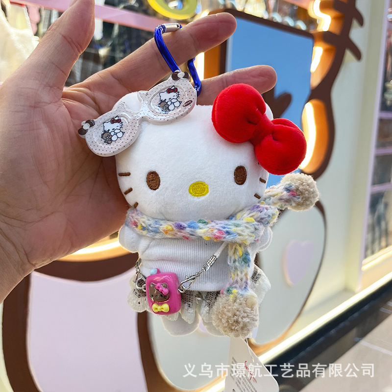 【 Authentic 】hellokitty plush bag Pendant for Girls, KT doll, Birthday gift, kt Cat pic 14