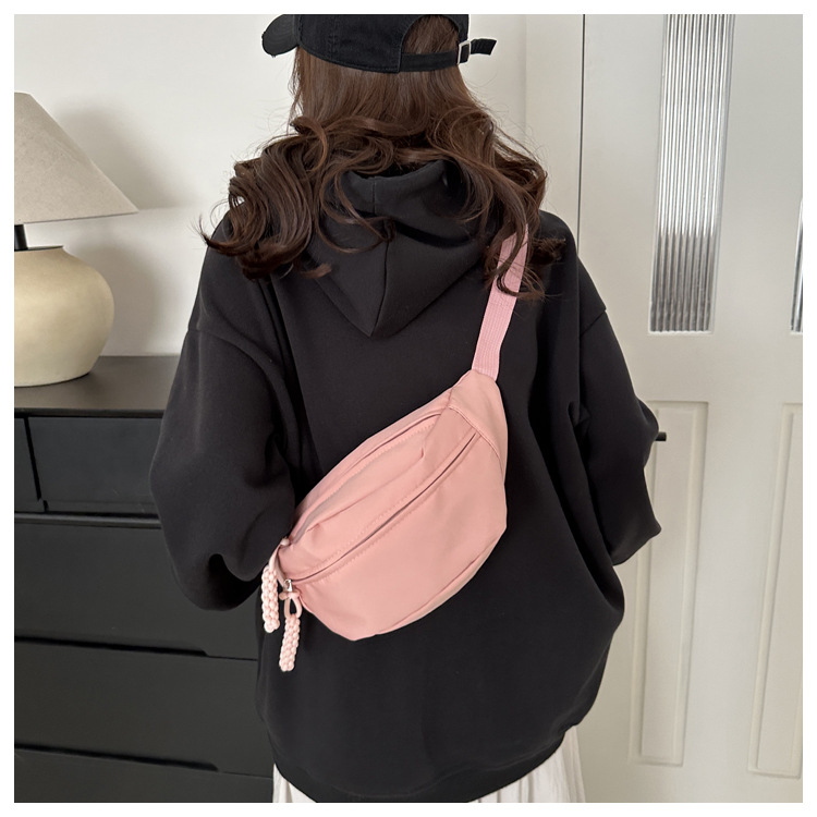 Summer casual candy-colored single-shoulder dumpling bag 2024 New trend neutral daily chest bag, beautiful and fashionable crossbody bag pic 18
