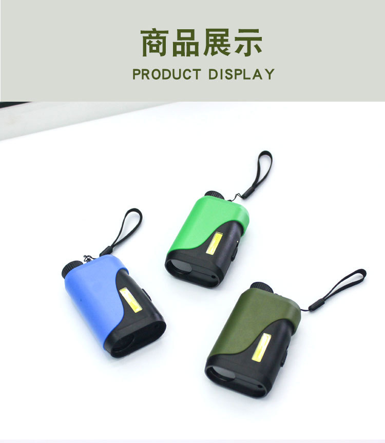 迷你多功能红外线激光手电筒 儿童5倍高清单筒激光望远镜指南针详情8