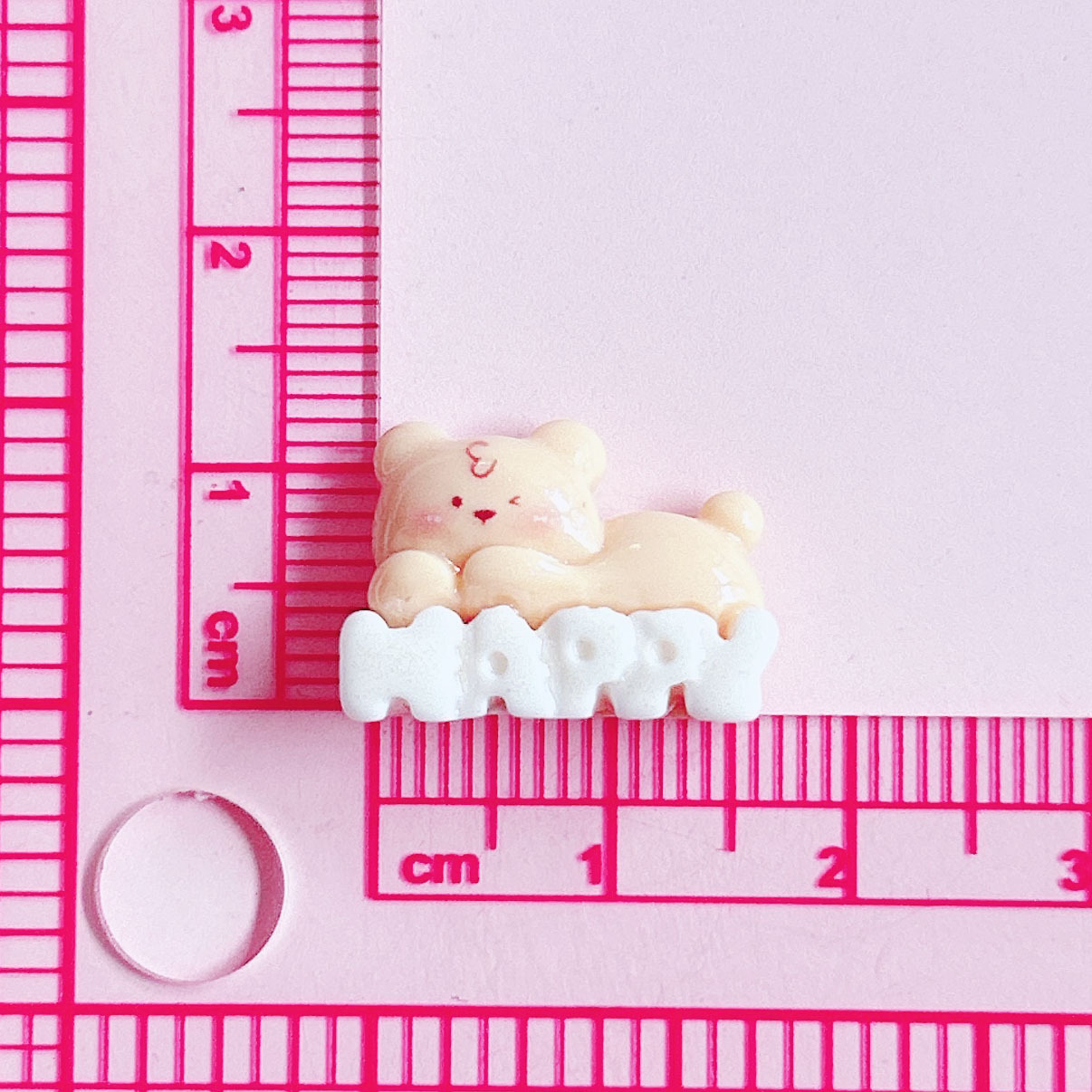 xn Lazy and Cute Little Bear happy Series diy Hair clip Accessories Decoration Handcrafted matching material patches pic 16