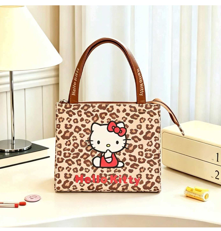 Hello Kitty主题手提包 女款时尚简约百搭单肩包详情7