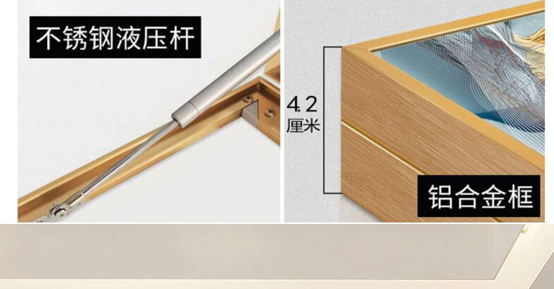 米奇电表箱装饰画带时钟表简约创意总闸配遮挡多媒体盒挂画免打孔详情33