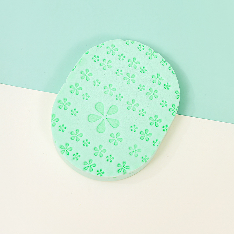 工厂定制加厚18T洗脸扑洗颜棉颜色随机洁面扑卸妆清洁亲肤PVA海绵详情7