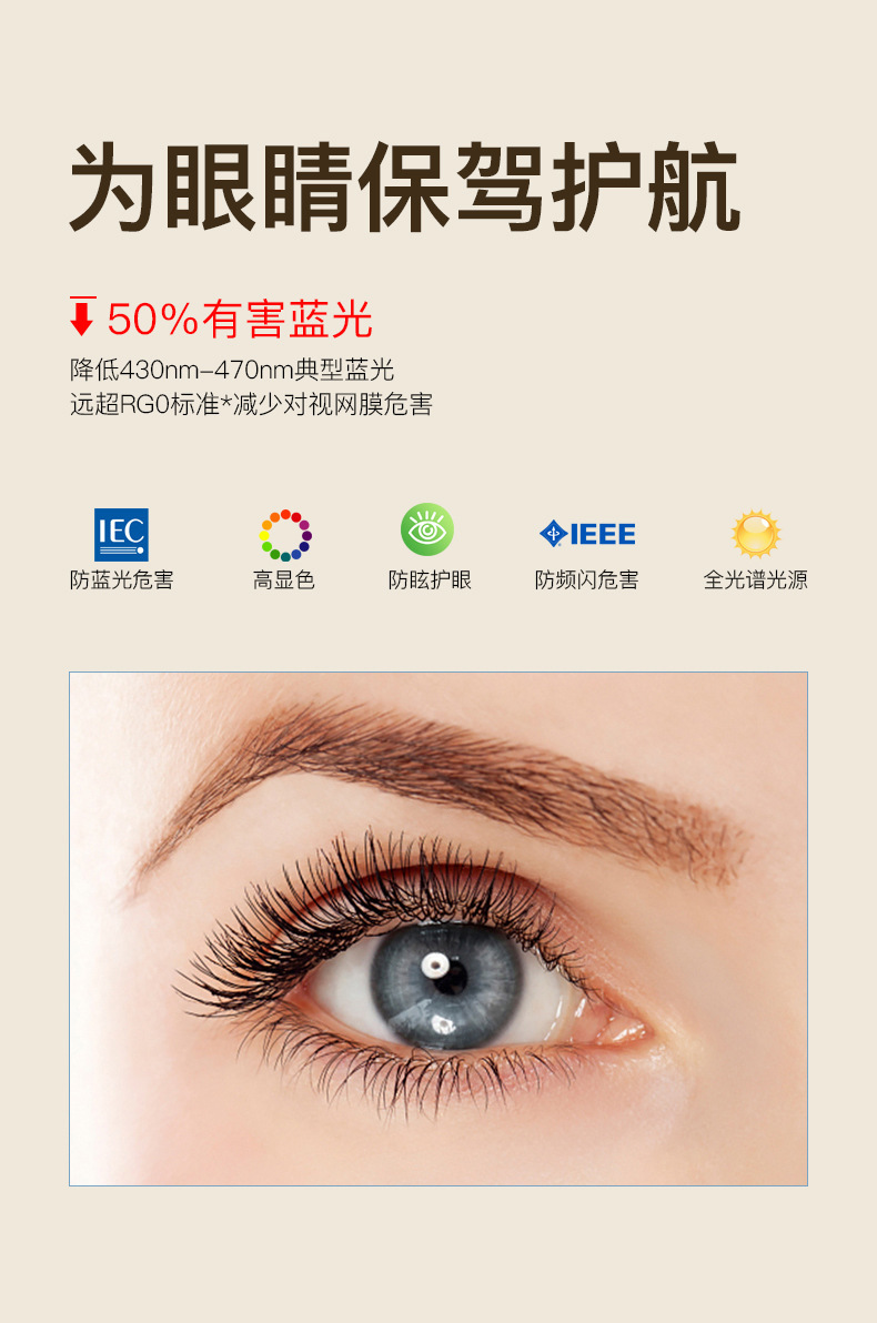 新款e27螺口灯头吊顶led双头风扇灯家用客厅卧室办公室遥控电风扇详情14
