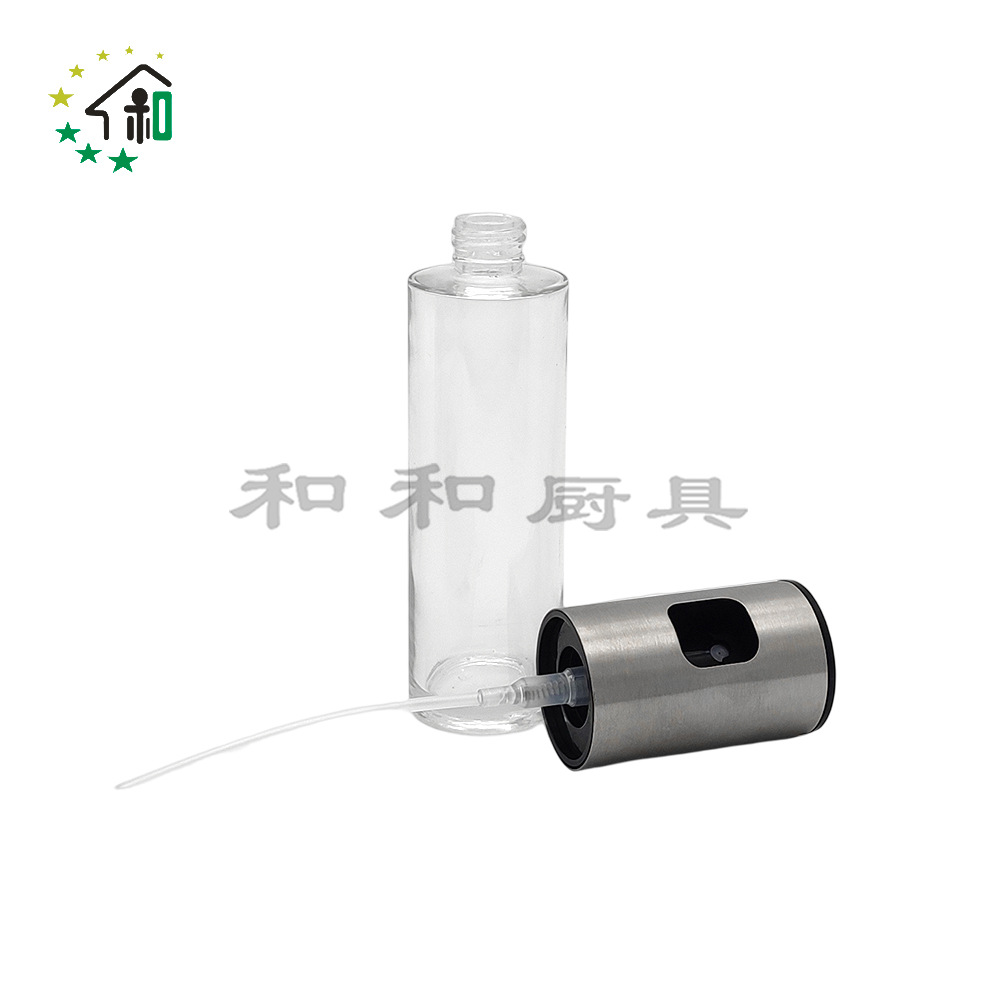 新款现货厨房喷油瓶户外气压式烧烤喷油壶食用油喷雾橄榄油瓶批发详情8