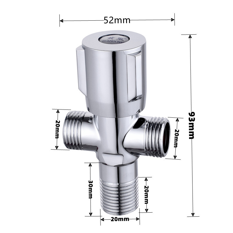 黄巢黄铜三角阀加厚加长铜芯角阀马桶热水器进水阀卫浴批发详情32