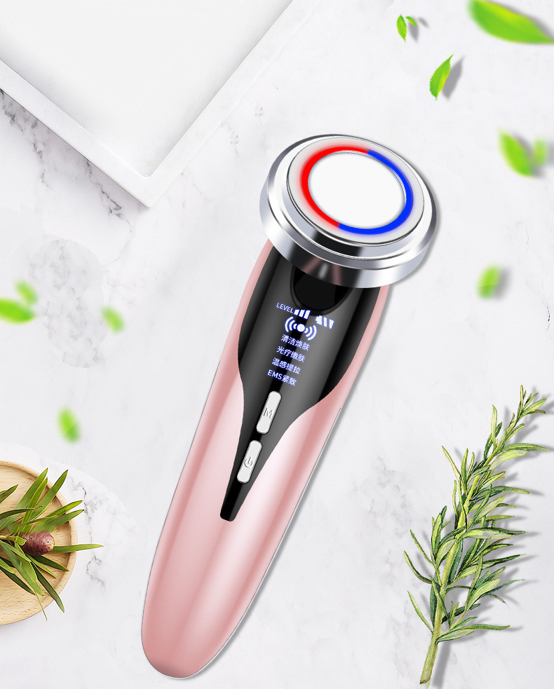 shanilak factory beauty equipment: Home color light warm skin rejuvenation, export and introduction device, facial cleansing massager, facial cleanser pic 18