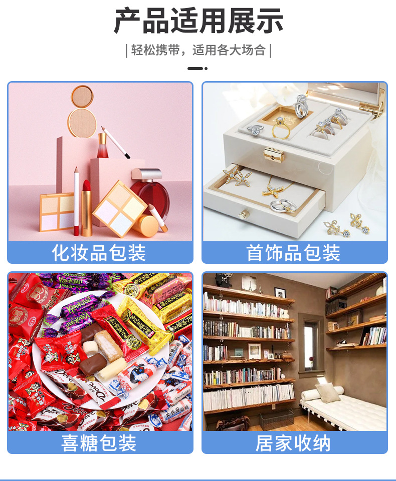现货喜糖pvc手提袋伴手礼袋子高级感pu透明礼物塑料礼品袋定制详情11