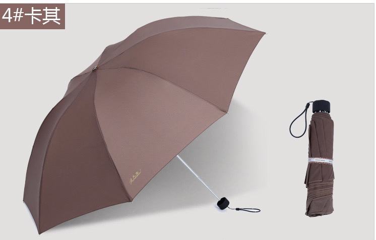 批发正品天堂伞307E商务三折八骨晴雨伞可印广告礼品发放商超配送详情11