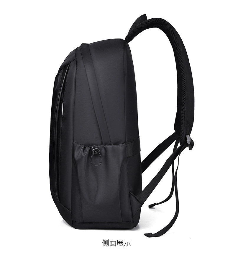 休闲男士双肩背包时尚简约防泼水大容量电脑背包商务旅行学生背包详情35
