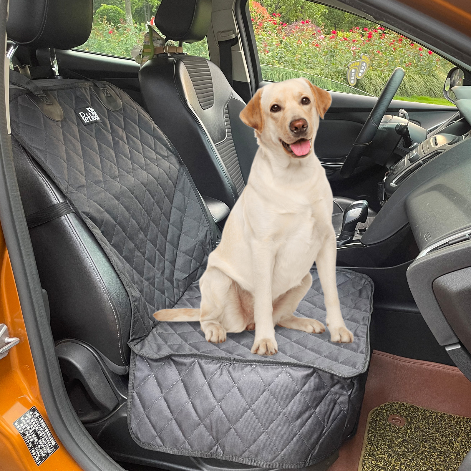 Car pet MATS, waterproof and dirt-resistant car dog MATS, car pet passenger seat MATS, dog beds, front car dog MATS pic 3