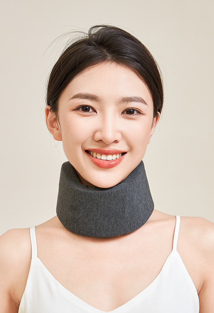 四季护颈颈托护颈脖套颈托脖子前倾矫正器劲椎托护颈椎办公室防低详情41