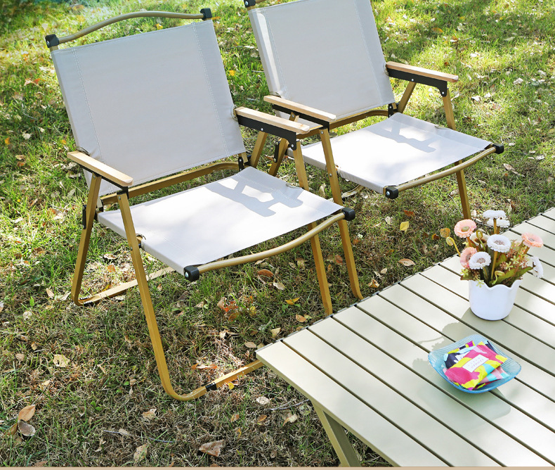 外贸折叠椅户外便携式野餐克米特椅野外钓鱼凳休闲沙滩露营折叠椅详情2