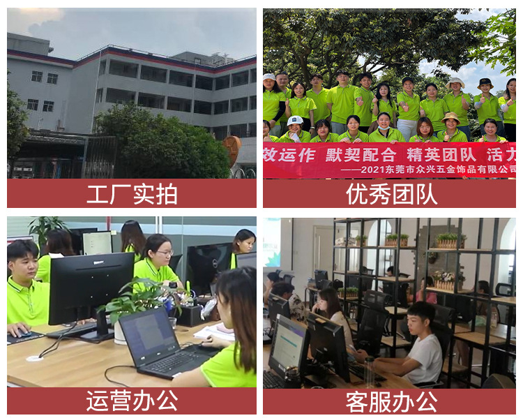 Zhongxing 14K real gold hollowed-out square pattern clasp necklace bracelet with end buckle connection diy accessory pic 15