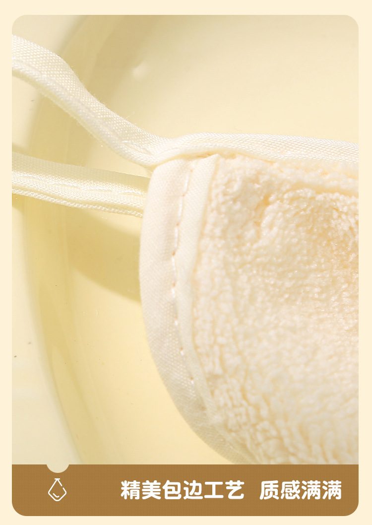 伴手礼毛巾可挂式立体花朵款家用礼品珊瑚绒吸水可爱方巾洗脸擦手详情9